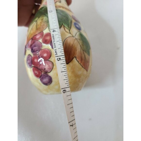 VTG Fitz And Floyd Classics Tuscan Villa Oil Cruet Ceramic Lidded Handcrafted - Picture 9 of 9